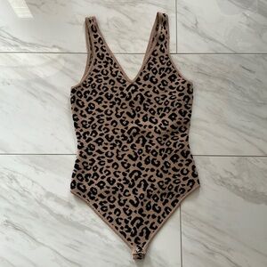 Abercrombie & Fitch Leopard Bodysuit
